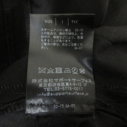サポートサーフェス アシンメトリー フリンジロングスカート
