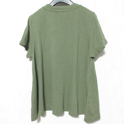 45R VネックショートスリーブTシャツ