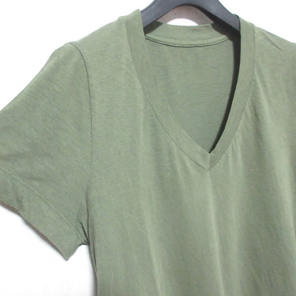 45R VネックショートスリーブTシャツ