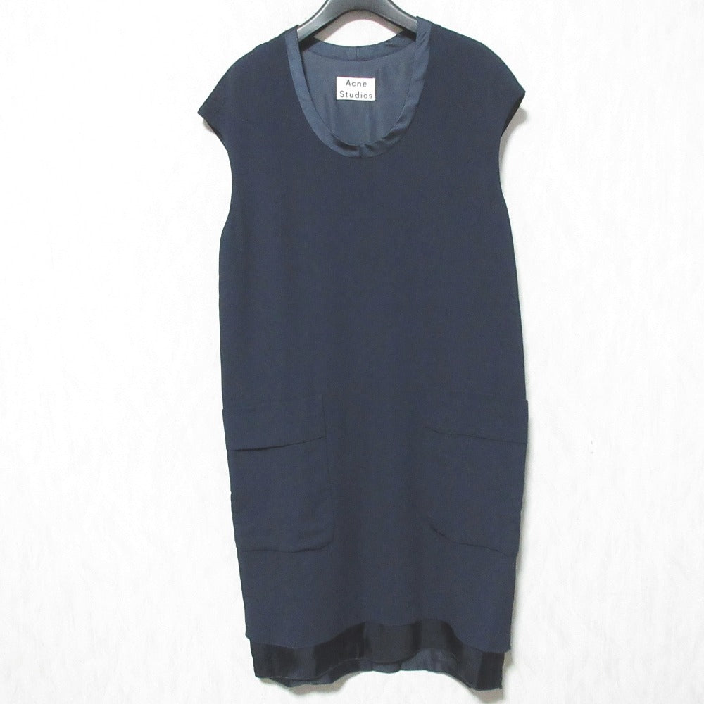 アクネストゥディオズ PALMER CREPE ジョーゼットワンピース