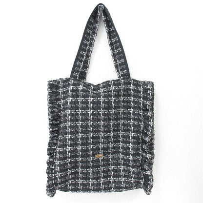 トッカ WAVES TOTE BAG ツイード トートバッグ