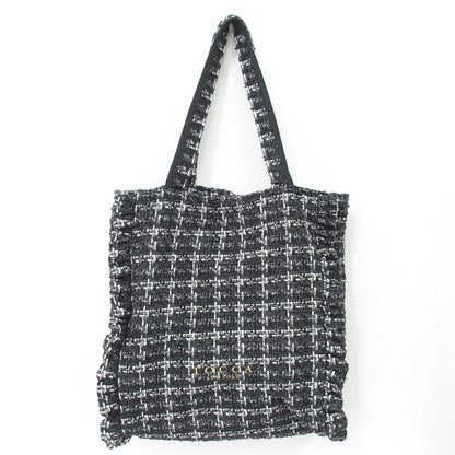 トッカ WAVES TOTE BAG ツイード トートバッグ