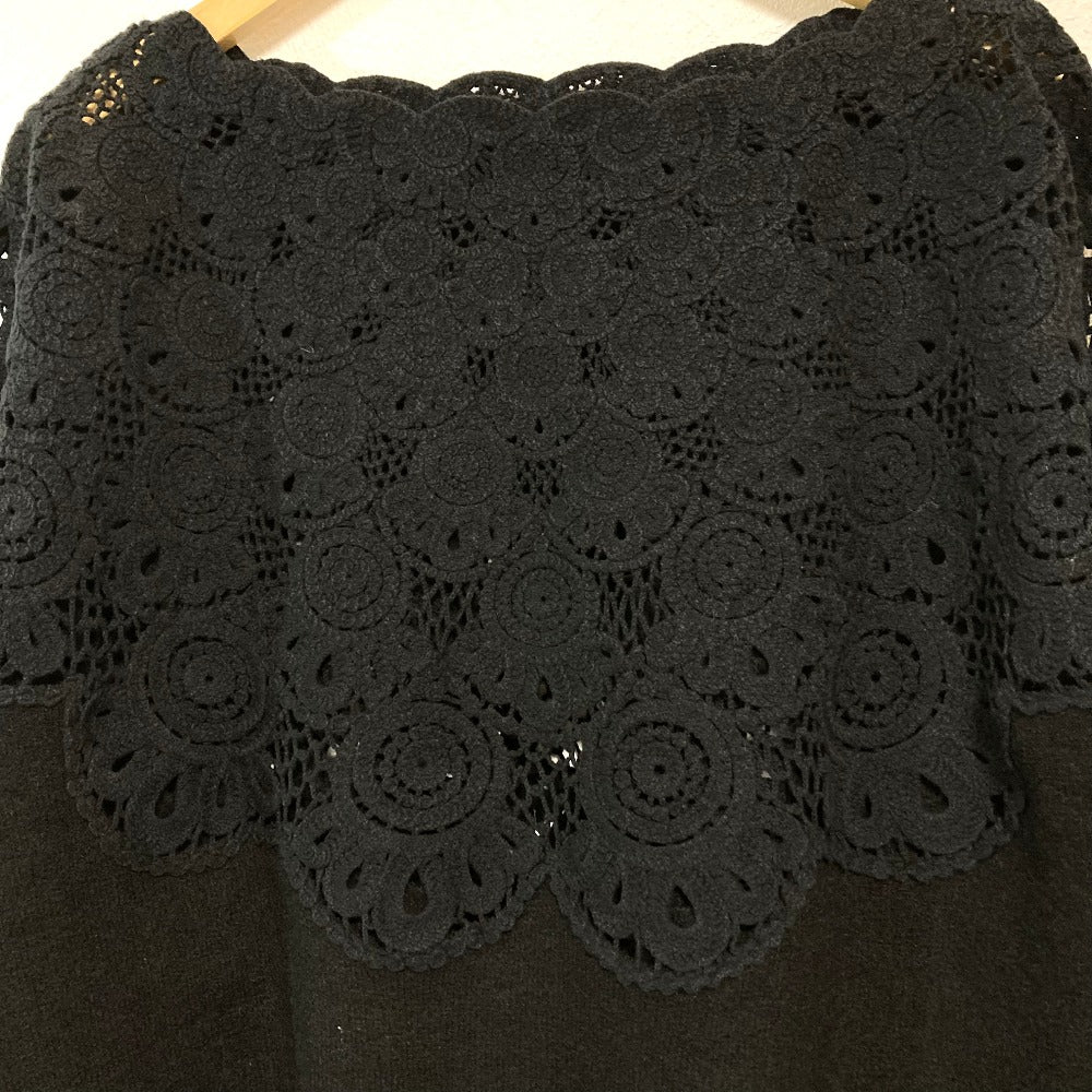 ラベルエチュード Centripetal crochet ニット