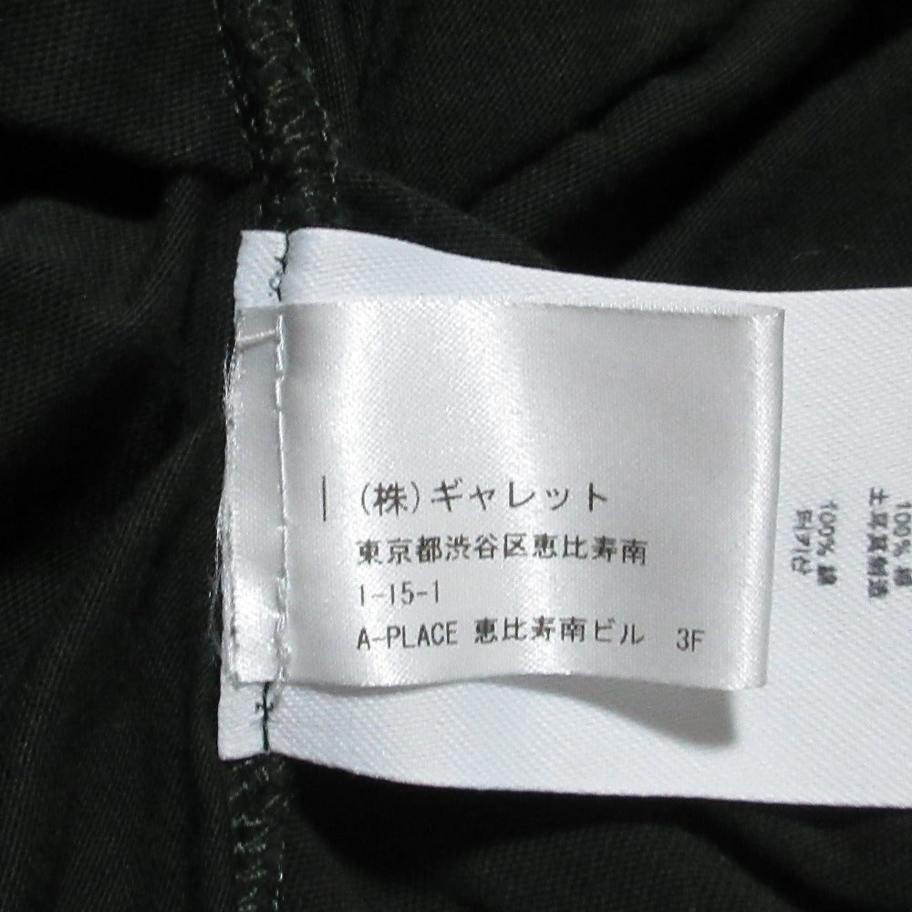 ドリスヴァンノッテン タックドレープアシンメトリー コットンTシャツ