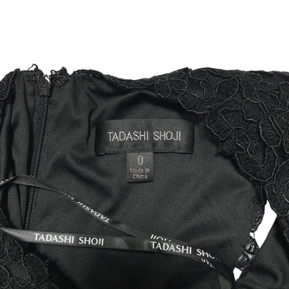 タダシショージ コードレーススリーブレスドレス