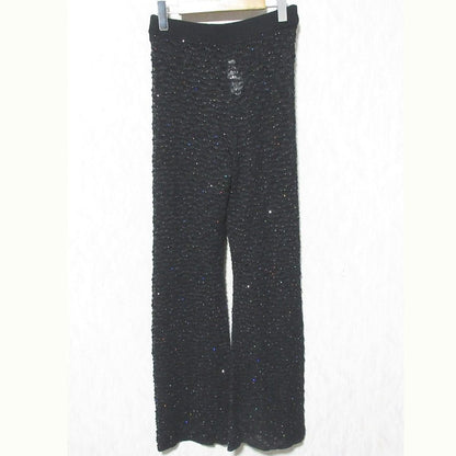 アメリ SPANGLES LEGGINGS ニットパンツ