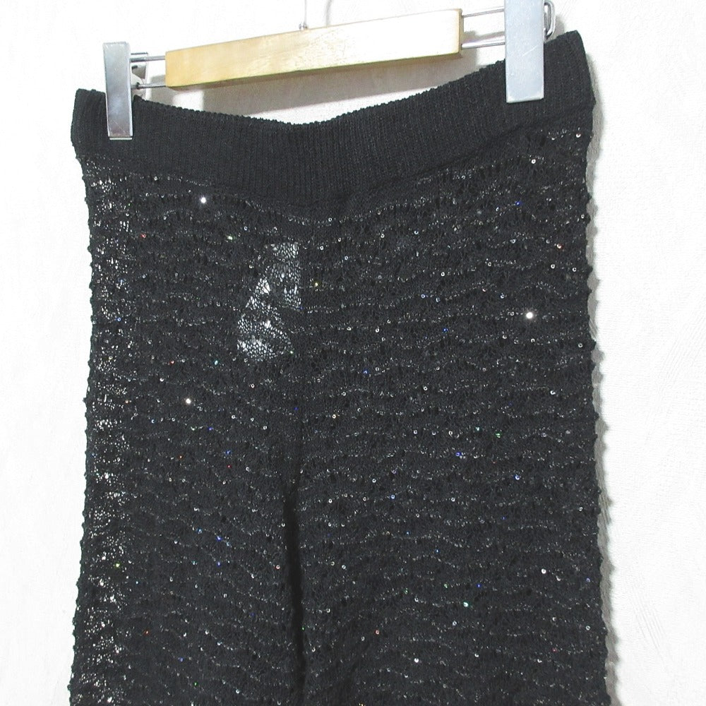 アメリ SPANGLES LEGGINGS ニットパンツ