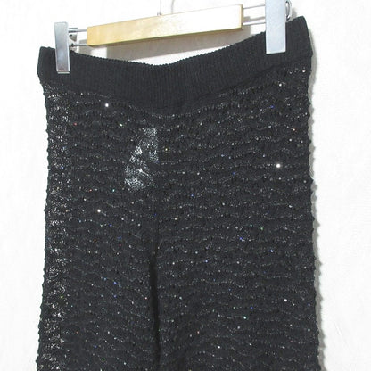 アメリ SPANGLES LEGGINGS ニットパンツ