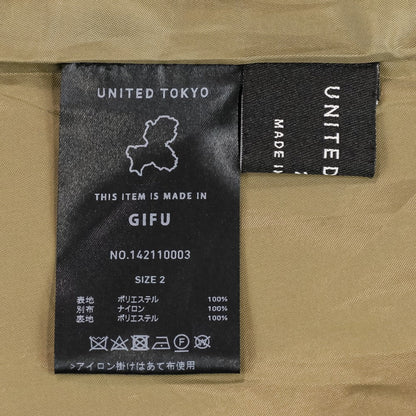 ユナイテッドトウキョウ アシメテーラーシャツワンピース