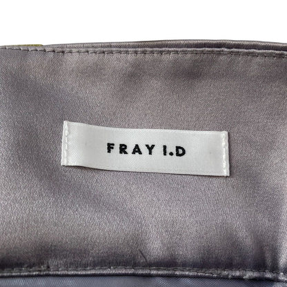 FRAY I.D シャンブレーフロッキースカート