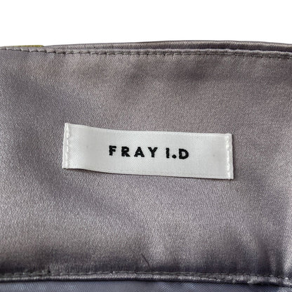 FRAY I.D シャンブレーフロッキースカート