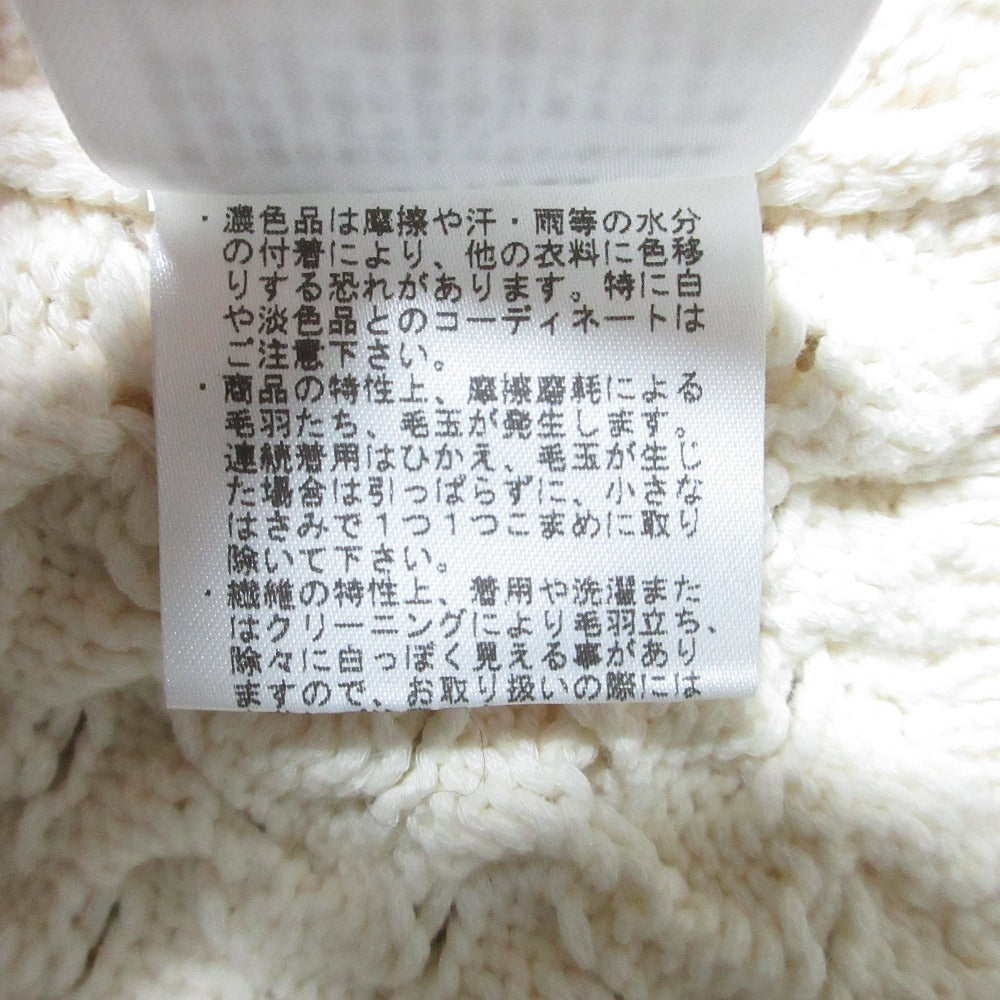 セオリー VNK CABLE CARDI ROUNDED COTTON ニットカーディガン コットン