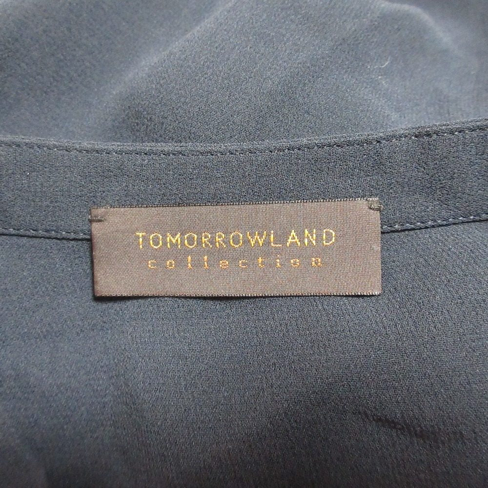 TOMORROWLAND collection シルクシフォンブラウス