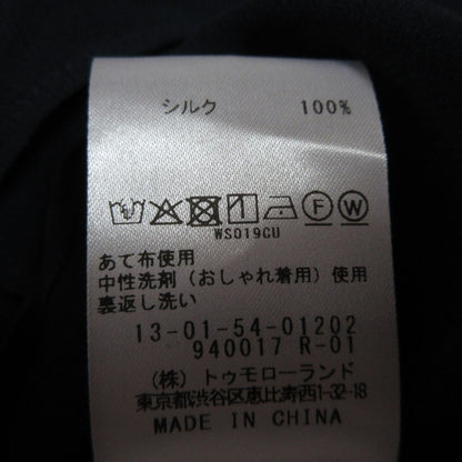 TOMORROWLAND collection シルクシフォンブラウス