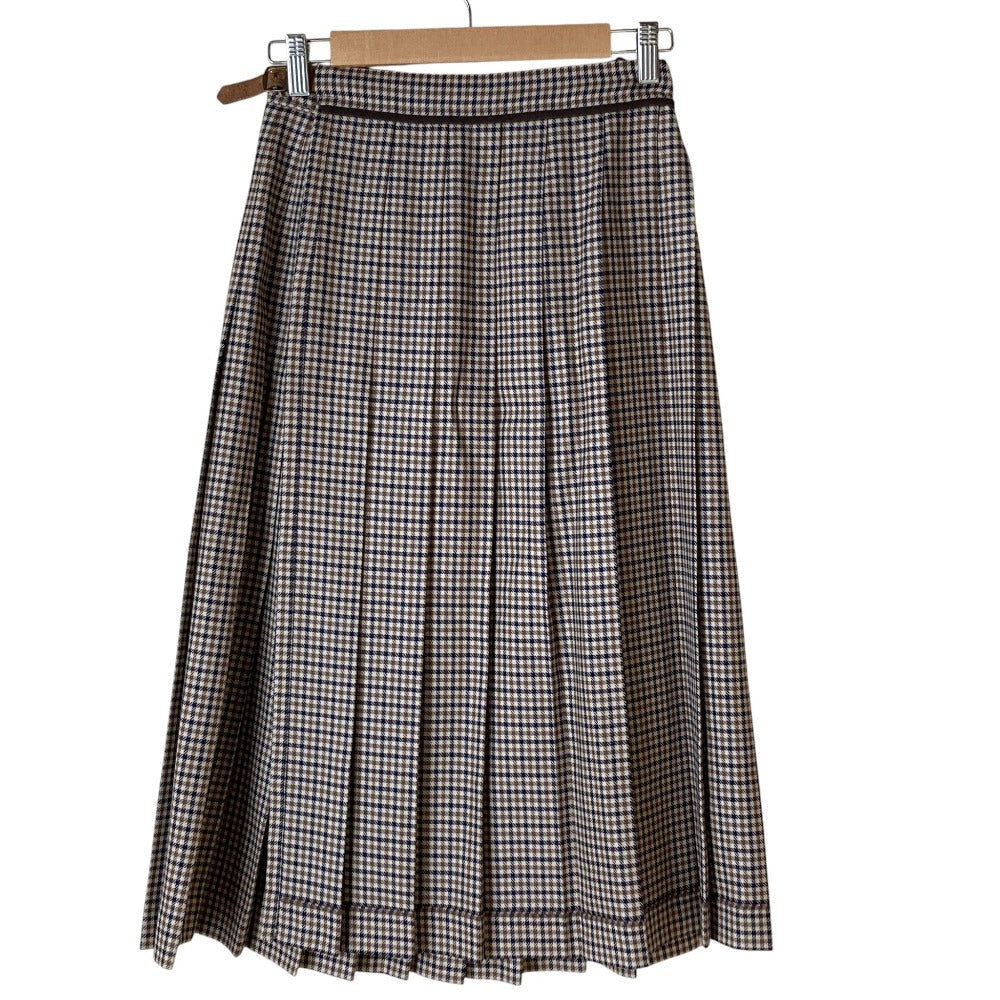 Aquascutum プリーツスカート