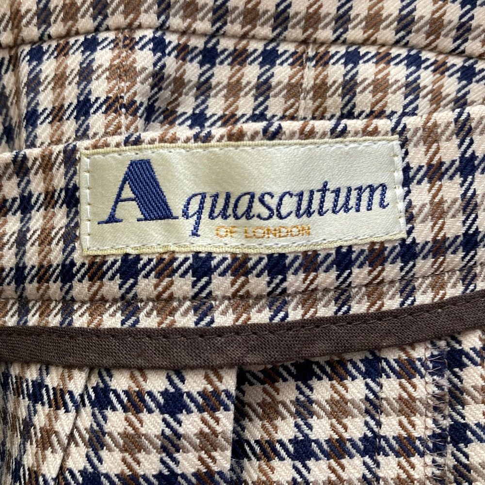 Aquascutum プリーツスカート