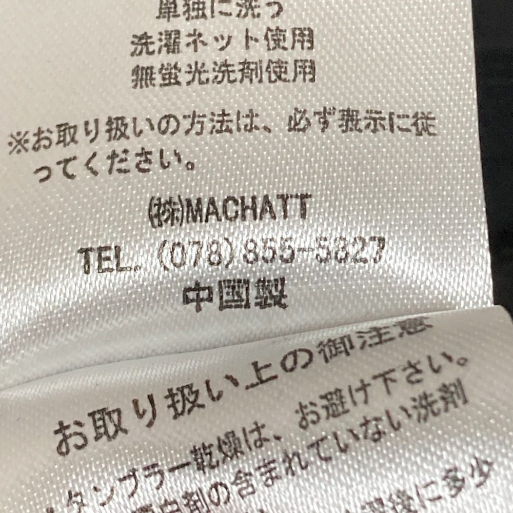 マチャット ロングスリーブシャツワンピース