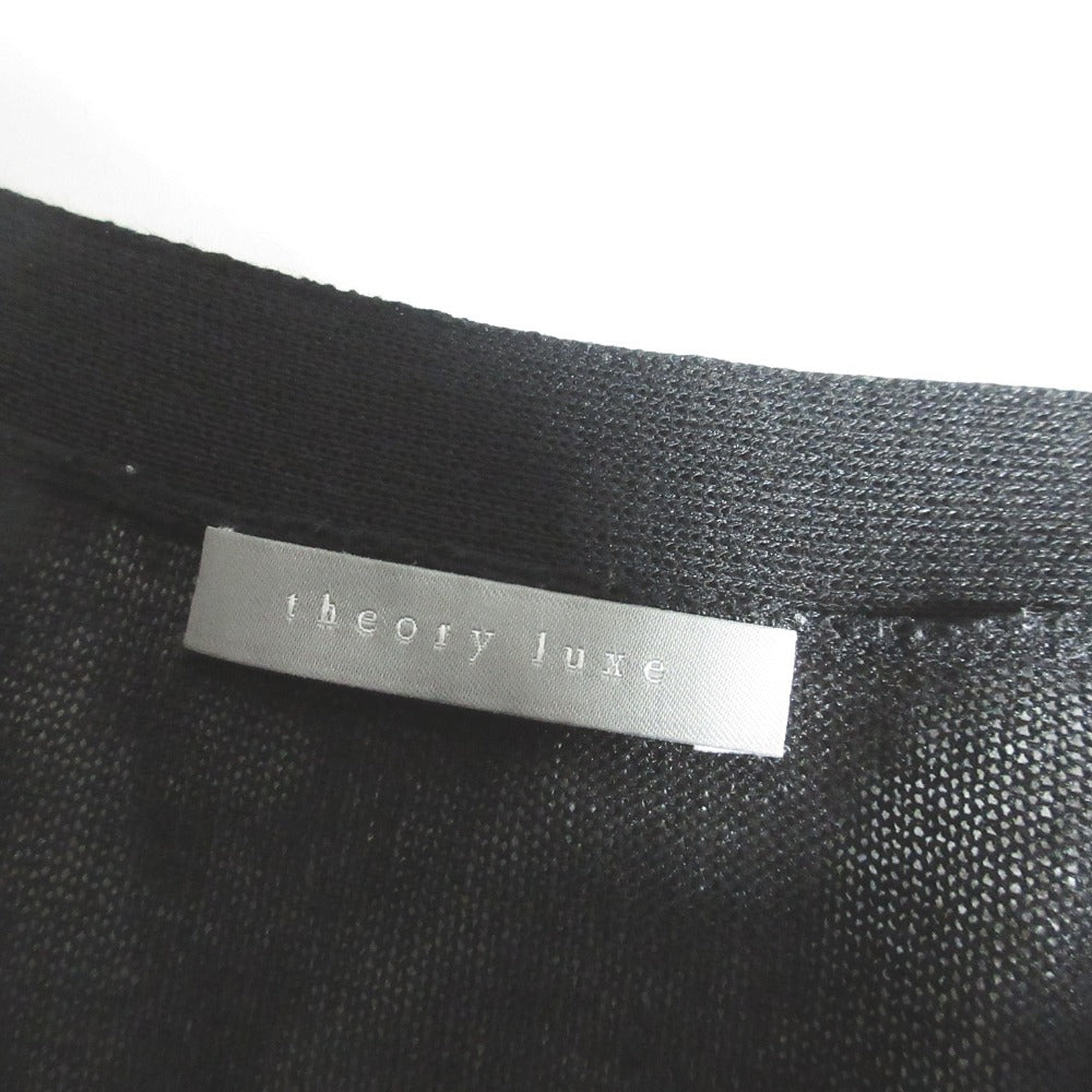 セオリーリュクス SHEER KNIT AUSTIN カーディガン
