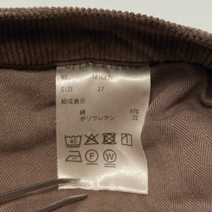 アッパーハイツ THE SHOE CORD コーデュロイパンツ