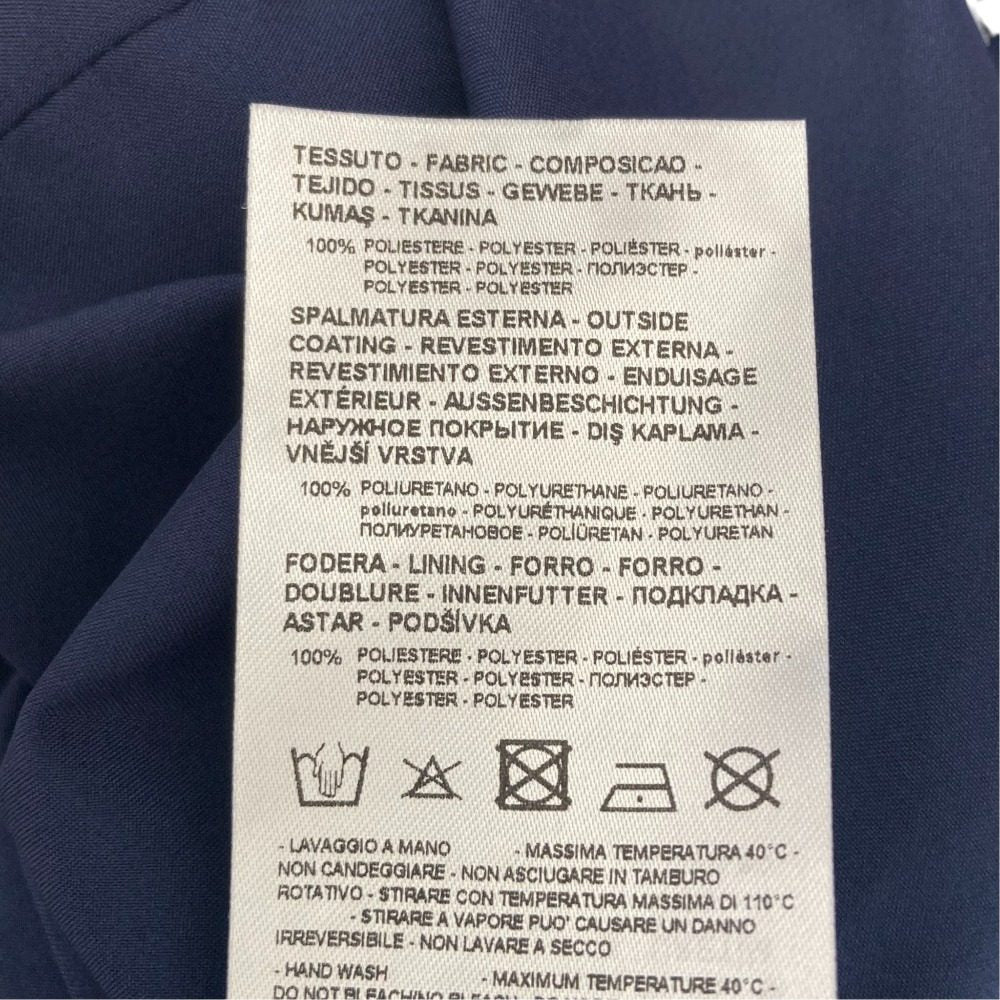アルマーニエクスチェンジ フェイクレザー ノースリーブワンピース