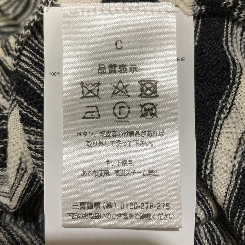 ミッソーニ ハイネック ふくれジャガードボーダー ニットカットソー