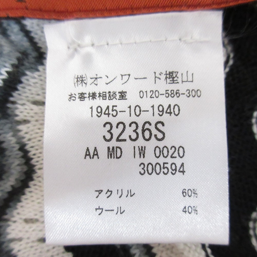 ミッソーニ シェブロンニットマフラー