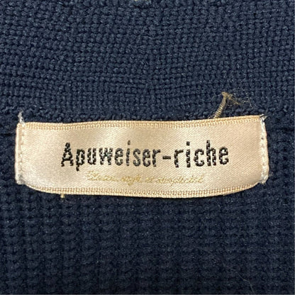 Apuweiser-riche パールニットカーディガン