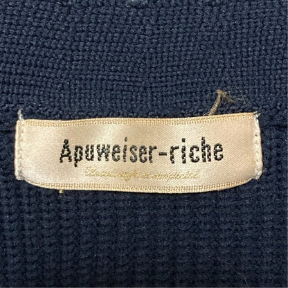 Apuweiser-riche パールニットカーディガン