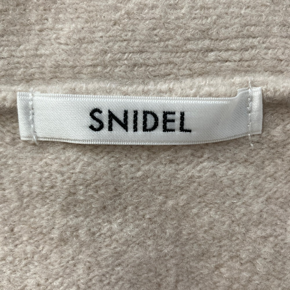 SNIDEL ビジューリボンボタンカーディガン