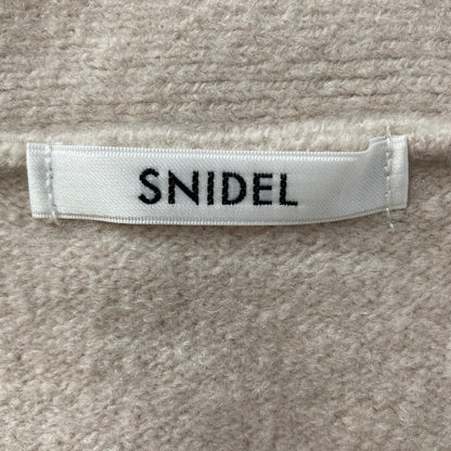 SNIDEL ビジューリボンボタンカーディガン