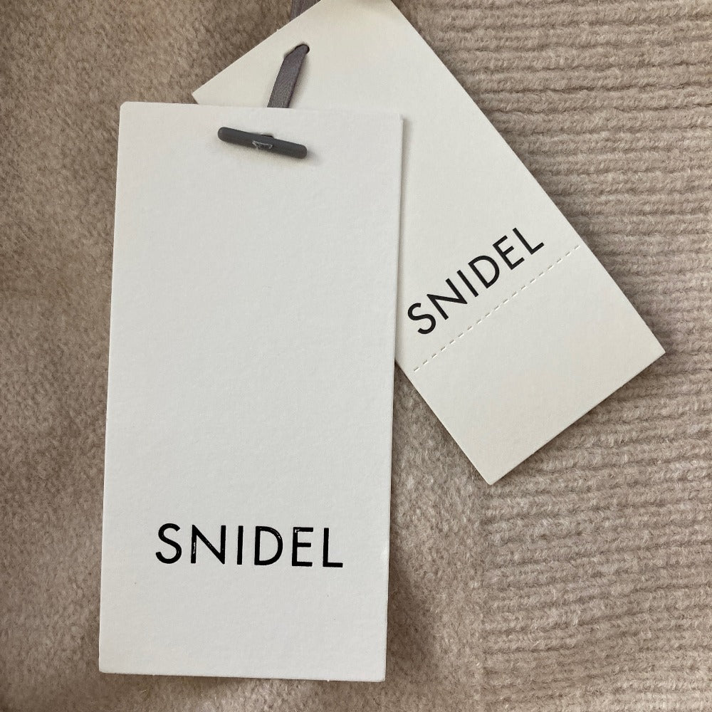 SNIDEL ビジューリボンボタンカーディガン