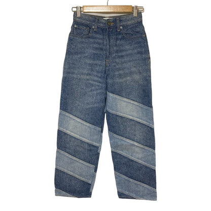ガニー Misy cropped denim パッチワークデニムパンツ