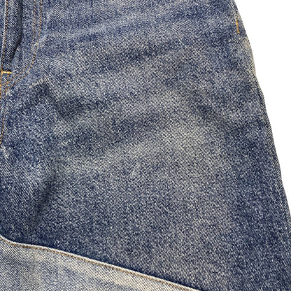 ガニー Misy cropped denim パッチワークデニムパンツ