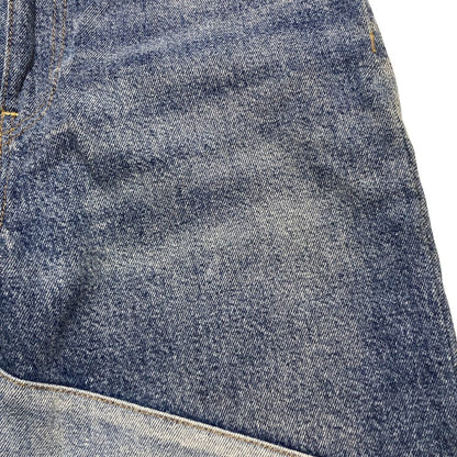 ガニー Misy cropped denim パッチワークデニムパンツ