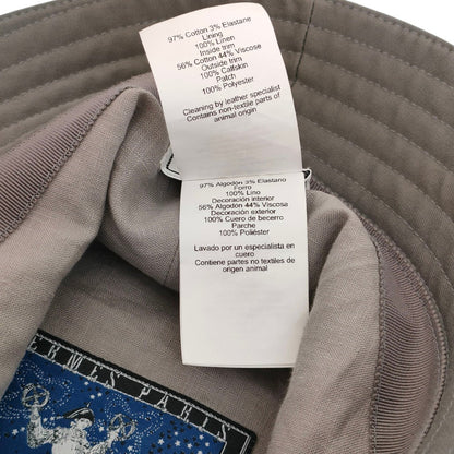 エルメス フレッドHカット コットンリネンバケットハット60