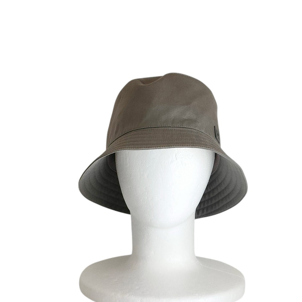 エルメス フレッドHカット コットンリネンバケットハット60