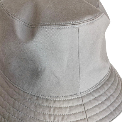 エルメス フレッドHカット コットンリネンバケットハット60