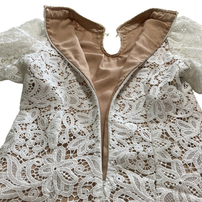 BONITA ESCARLATA エンブロレースドレス