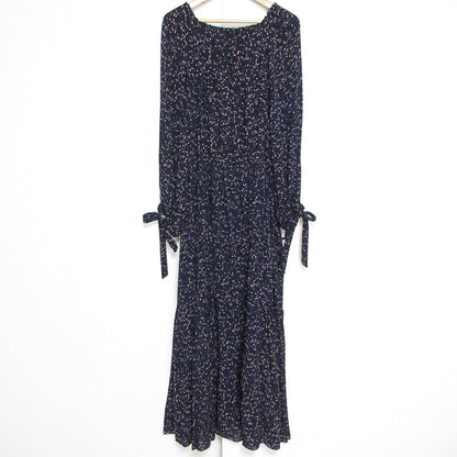 Drawer シルク花柄ワンピース