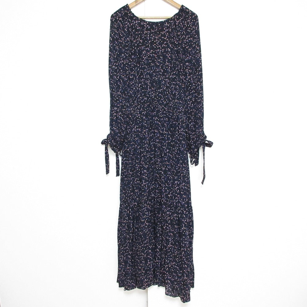 Drawer シルク花柄ワンピース