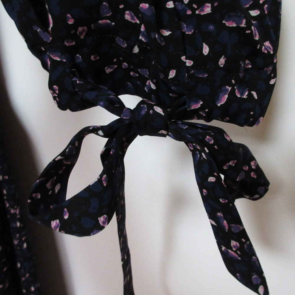 Drawer シルク花柄ワンピース