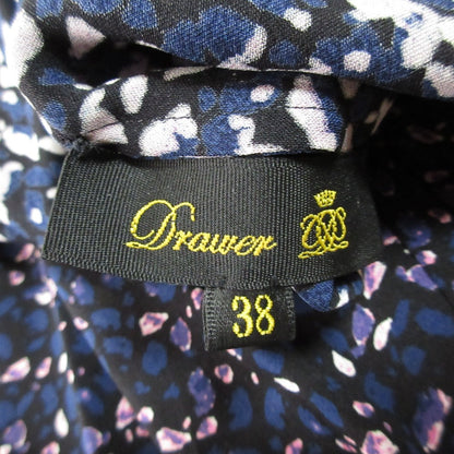Drawer シルク花柄ワンピース