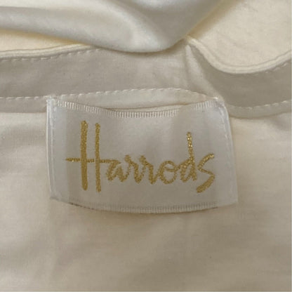Harrods フラワーボタンカーディガン