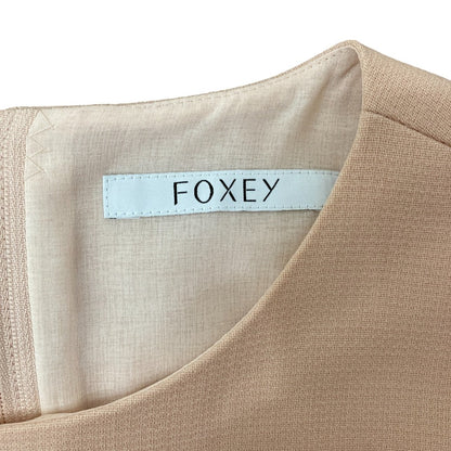 FOXEY ノースリーブティアードドレス