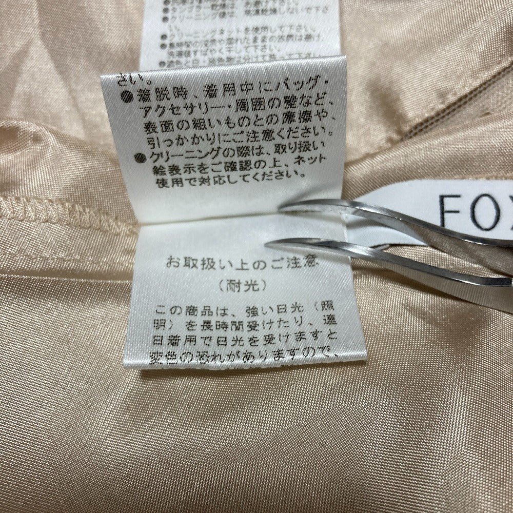 FOXEY ランダムプリーツ シアースカート