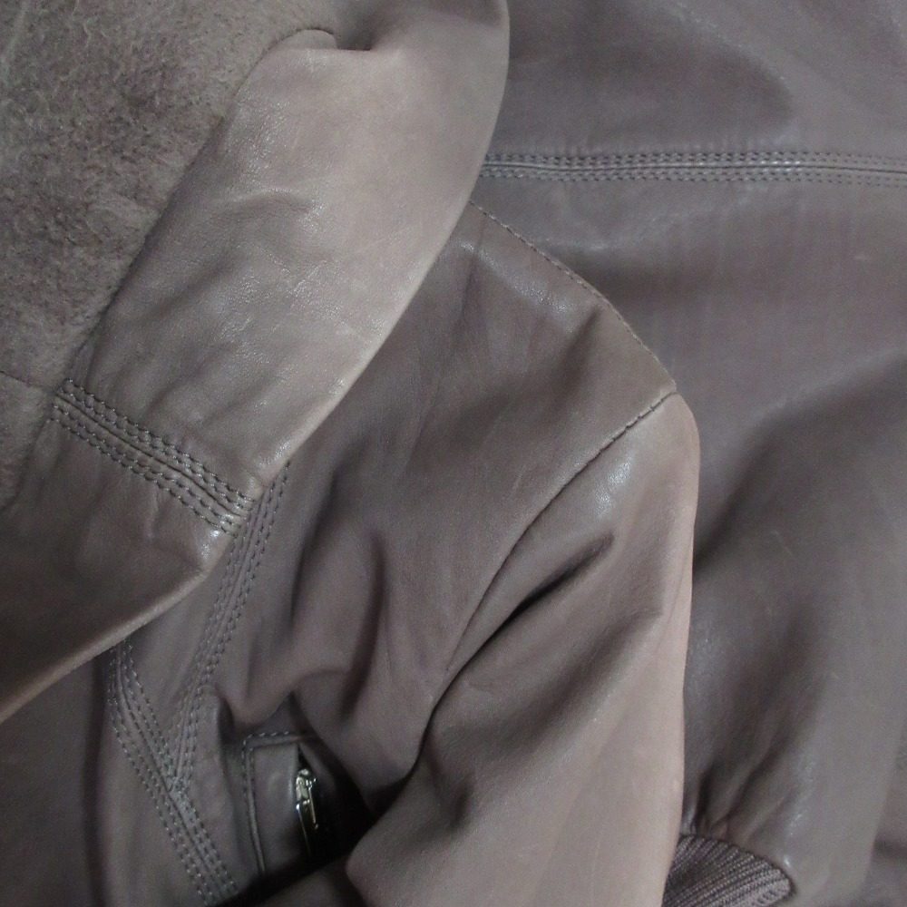 リックオウエンス Hun Coat レザーコート