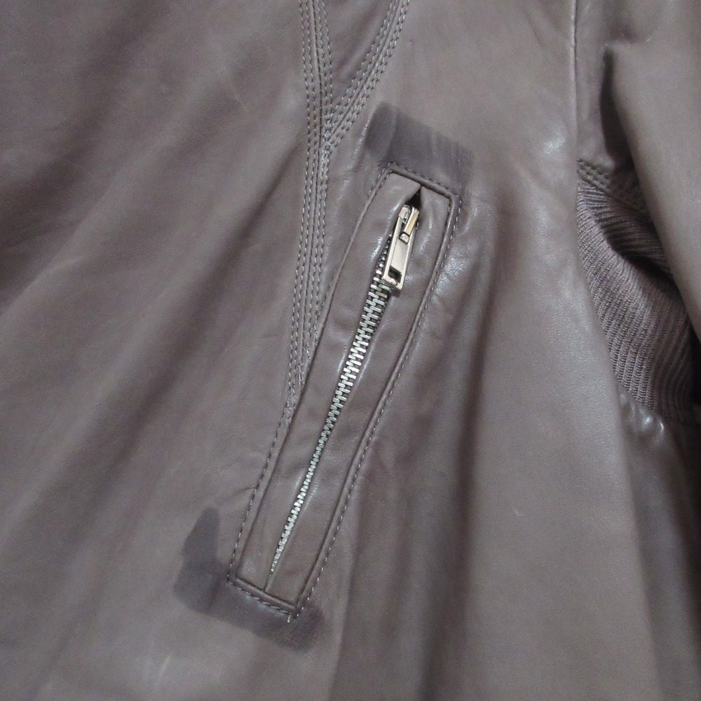 リックオウエンス Hun Coat レザーコート