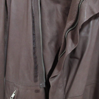 リックオウエンス Hun Coat レザーコート