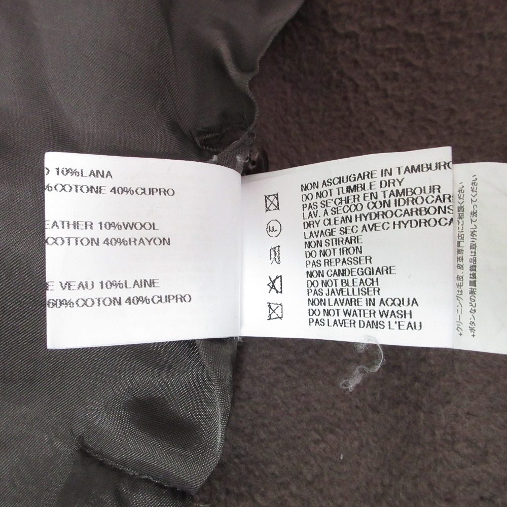 リックオウエンス Hun Coat レザーコート