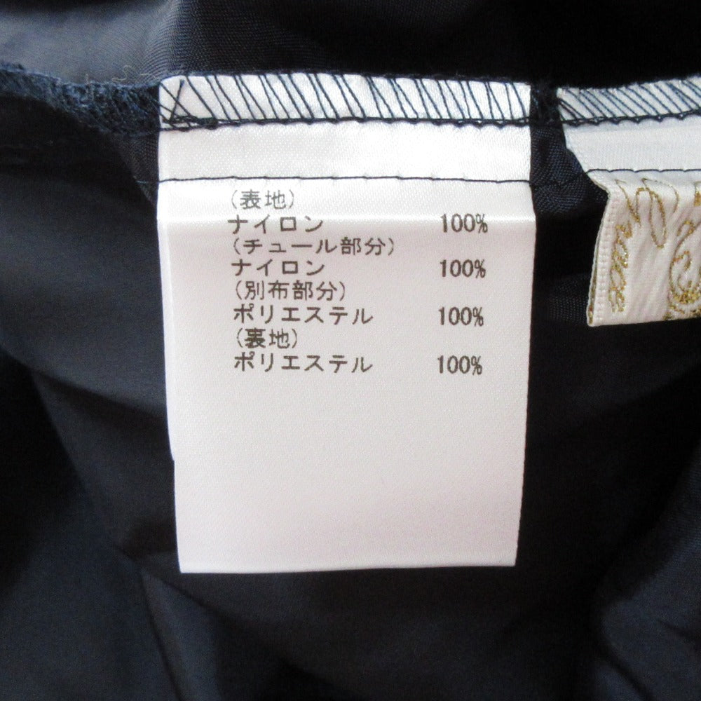 グレースクラス カプセル刺繍チュールマキシスカート